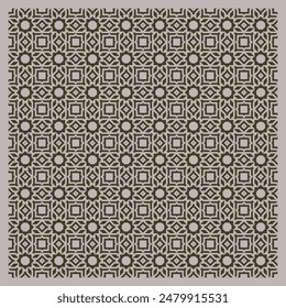 Essential geometric seamless vector pattern neutral geometry useful repeating pattern for packaging