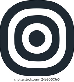 Essential Geometry, A Minimalist Instagram Logo Concept.
