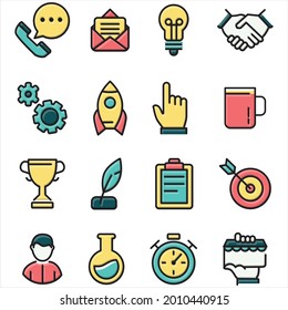 essential icon vector for office and business