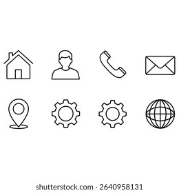 Essential Icons for Digital Communication Tools