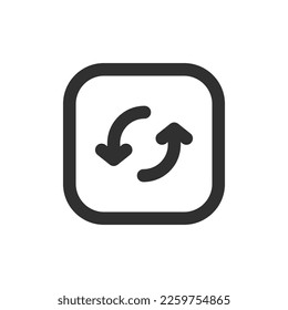 Essential Interface Icon Outline Style