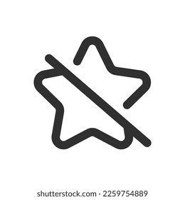 Estilo de contorno de icono de interfaz esencial