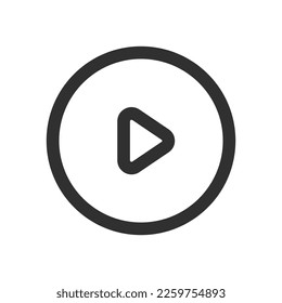 Estilo de contorno de icono de interfaz esencial