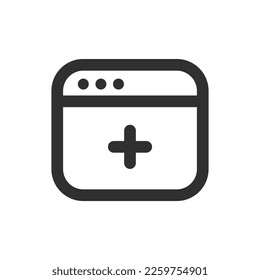 Essential Interface Icon Outline Style