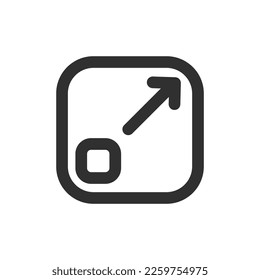 Essential Interface Icon Outline Style