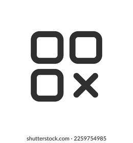 Essential Interface Icon Outline Style
