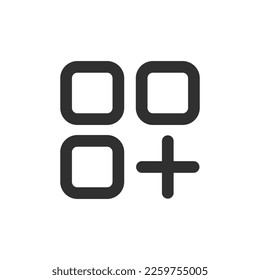 Essential Interface Icon Outline Style