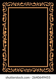 Essential Minimalist Elegant Ornamental Frame Decorative Vector