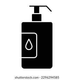 Icono vectorial de estilo de glifo de aceite esencial que puede modificar o editar fácilmente