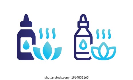 Essential oil icon vector illustration.