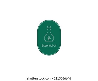 essential oil icon vector illustration 