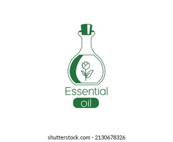 essential oil icon vector illustration 