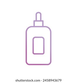 essential oil icon with white background vector stock illustration