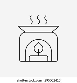 Essential Oil line icon