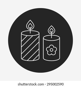 Essential Oil line icon