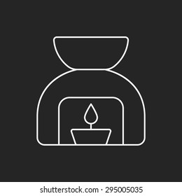 Essential Oil line icon