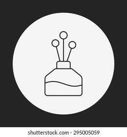 Essential Oil line icon