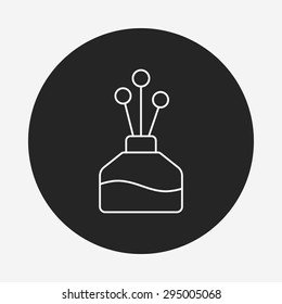 Essential Oil line icon