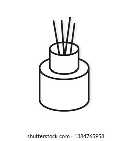 Essential oils diffuser icon- vector illustration