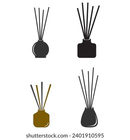 diseño de icono del logotipo del perfume esencial