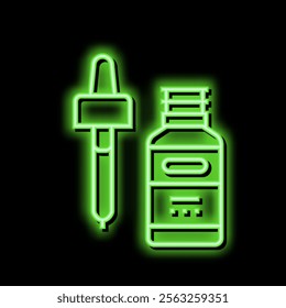 essential phytotherapy neon light sign vector. essential phytotherapy illustration