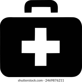 Essential Safety, First Aid Kit Essentials on Pure White.