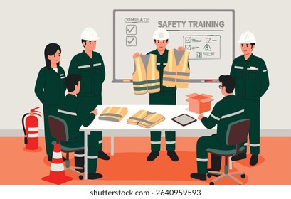 Essential Safety Training High-Visibility Gear and Workplace Protection	
