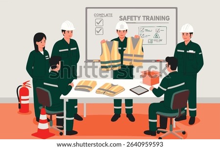 Essential Safety Training High-Visibility Gear and Workplace Protection	