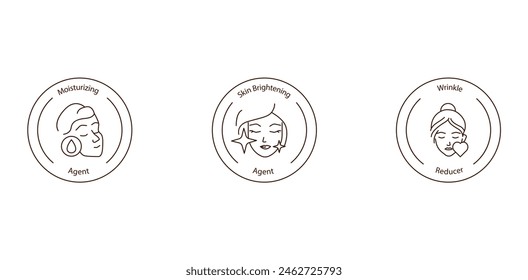 Essential Skincare Solutions Vector Icon Set