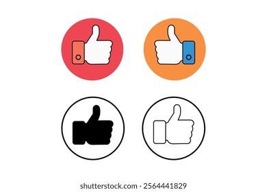 Essential Thumbs Up Like Symbols for Effective Communication, like icon, approval symbol, positive feedback, thumbs up icon, hand sign, success symbol, graphic thumb, positive reaction