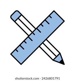 Herramientas esenciales icono vector ilustración