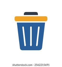 Essential Trash Bin Icon Illustration