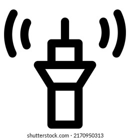 Essential unit of airport handling the control tower