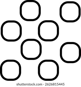 Wichtiges Vektorsymbol-Grafikdesign 
