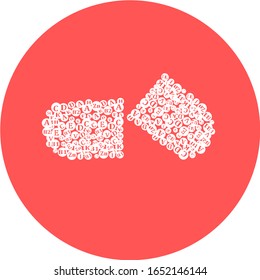 Vitamin- und Mineralstoffkomplex. Vektorillustration kreatives Design Vitamin Pillen Kapseln. Symbole der Vitamin-Komplexe. Multivitaminergänzungsmittel, Vitamin-Logo. Diet Infografik Poster. Wissenschaft