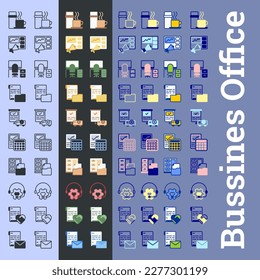 Essentials for Business: Office Icon Set