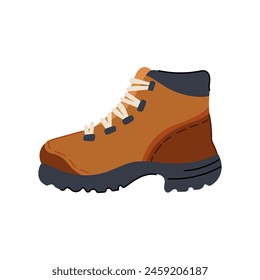 essentials hiking boots female cartoon. fashion style, accessories equipment, apparel footwear essentials hiking boots female sign. isolated symbol vector illustration