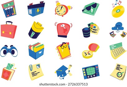 Essentials und Home Icons Illustrationen Vektorgrafik. Entwurfsvorlage für Illustrationssymbole für Web Mobile UI-Element.