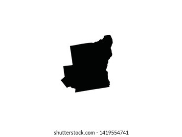 Essex County Outline Map New York Region 