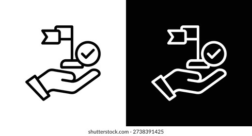 Established Icon Sheet Black And White