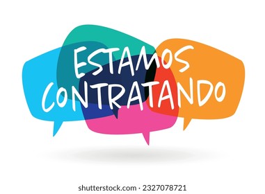 Estamos contratando, We are hiring in spanish