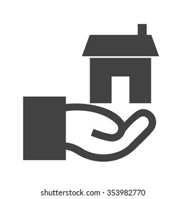 Estate, agent, house icon vector image.Can also be used for housing. Suitable for mobile apps, web apps and print media.