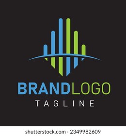 Construcción inmobiliaria construcción vectores diseño de logo aislado