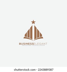 estate design gradient logo icon