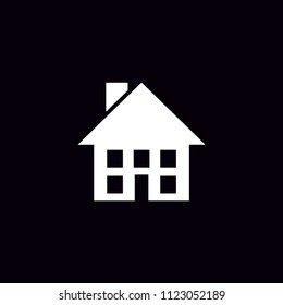 Estate home vector icon