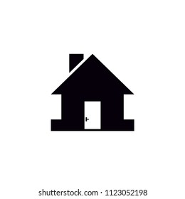 Estate home vector icon