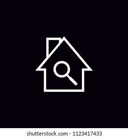 Estate home vector icon
