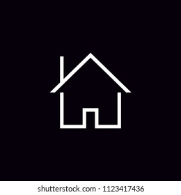 Estate home vector icon