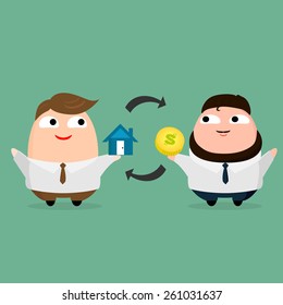 estate for money made in vector 