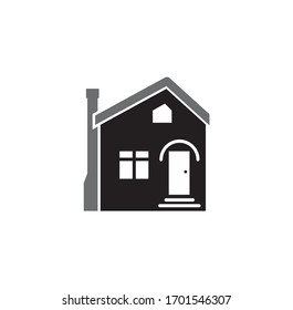Estate related icon on background for graphic and web design. Creative illustration concept symbol for web or mobile app.